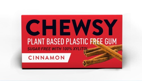 16544GUMA DO ŻUCIA Z KSYLITOLEM O SMAKU CYNAMONOWYM 15 g - CHEWSY-1