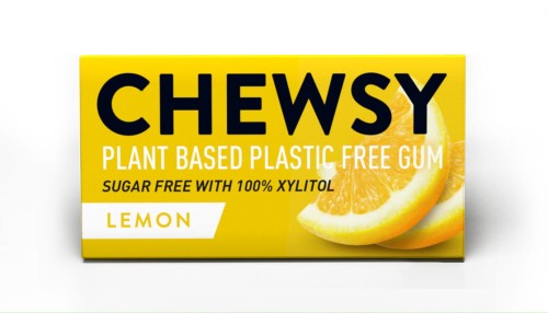 16545GUMA DO ŻUCIA Z KSYLITOLEM O SMAKU CYTRYNOWYM 15 g - CHEWSY-1