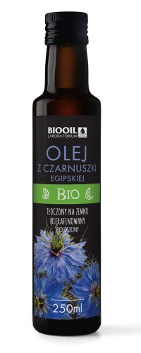 14900OLEJ Z CZARNUSZKI EGIPSKIEJ TŁOCZONY NA ZIMNO BIO 250 ml - BIOOIL-1