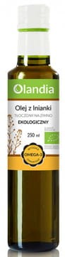 14056OLEJ Z LNIANKI TŁOCZONY NA ZIMNO BIO 250 ml - OLANDIA-1