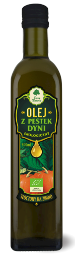12788OLEJ Z PESTEK DYNI TŁOCZONY NA ZIMNO BIO 500 ml - DARY NATURY-1