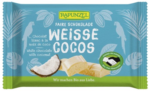 7892CZEKOLADA BIAŁA Z WIÓRKAMI KOKOSOWYMI BIO 100 g - RAPUNZEL-1