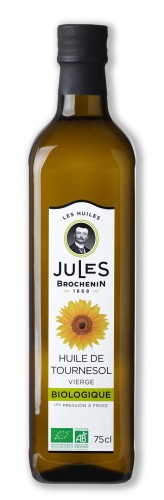 9871OLEJ SŁONECZNIKOWY VIRGIN BIO 750 ml - JULES BROCHENIN-1
