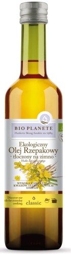 10012OLEJ RZEPAKOWY TŁOCZONY NA ZIMNO BIO 500 ml - BIO PLANETE-1