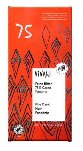 14592CZEKOLADA GORZKA 75 % BIO 80 g - VIVANI-1