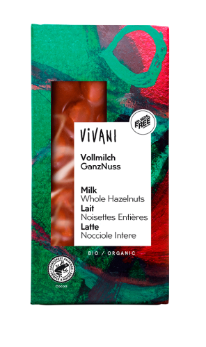 8015CZEKOLADA MLECZNA Z CAŁYMI ORZECHAMI LASKOWYMI BIO 100 g - VIVANI-1