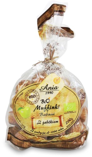 14596MUFFINKI BABUNI Z JABŁKIEM BIO 200 g - BIO ANIA-1