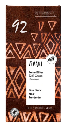 14597CZEKOLADA GORZKA 92 % BIO 80 g - VIVANI-1