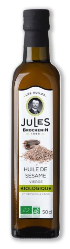 11933OLEJ SEZAMOWY VIRGIN BIO 500 ml - JULES BROCHENIN-1