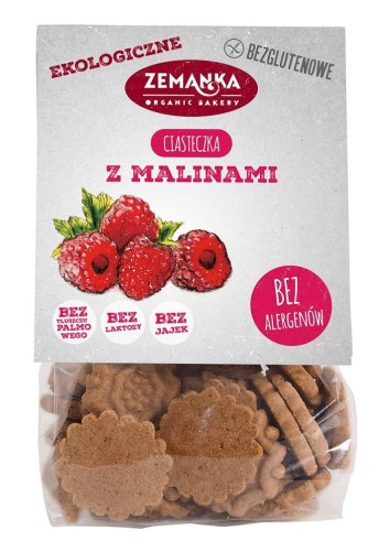 8104CIASTKA MALINOWE BEZGLUTENOWE BIO 100 g - ZEMANKA-1