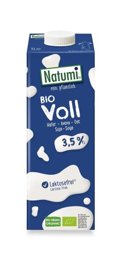 26453NAPÓJ OWSIANO - SOJOWY 3,5 % BEZ DODATKU CUKRÓW BIO 1 L - NATUMI-1