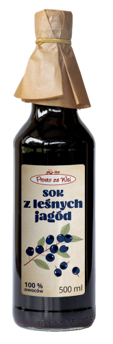 26329SOK Z LEŚNYCH JAGÓD 500 ml - PROSTO ZE WSI-1