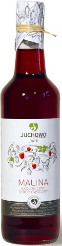 26138SYROP MALINOWY BIO 500 ml - JUCHOWO (FUNDACJA)-1