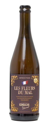 25977KOMBUCHA O SMAKU LAWENDY I ROZMARYNU (CHARLES BAUDELAIRE) BIO 750 ml - KOMBUCHA BY LAURENT (PLATINIUM)-1