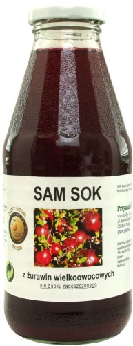 25869SAM SOK Z ŻURAWINY WIELKOOWOCOWEJ 500 ml - VIANDS-1