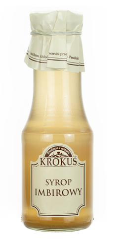 25115SYROP IMBIROWY BEZGLUTENOWY 355 g (280 ml) - KROKUS-1