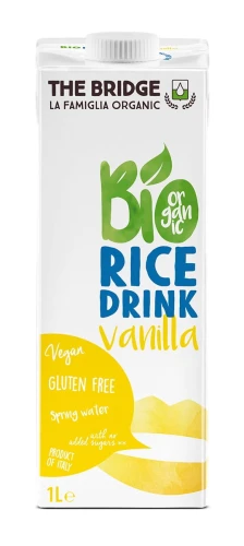 23971NAPÓJ RYŻOWY O SMAKU WANILIOWYM BEZ DODATKU CUKRÓW BEZGLUTENOWY BIO 1 L - THE BRIDGE-1