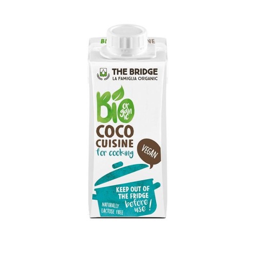 23982KREM KOKOSOWY DO GOTOWANIA BEZ DODATKU CUKRÓW BEZGLUTENOWY BIO 200 ml - THE BRIDGE-1