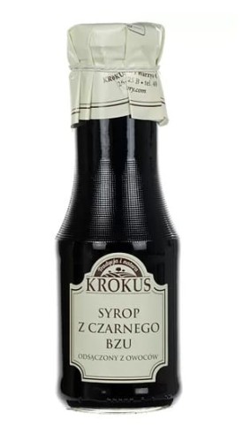 23698SYROP Z CZARNEGO BZU BEZGLUTENOWY 355 g (280 ml) - KROKUS-1