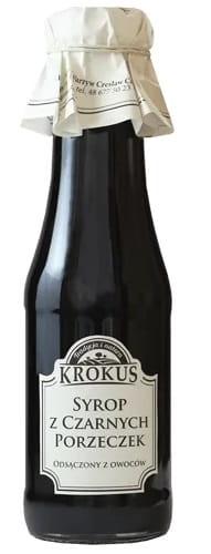 23720SYROP Z CZARNEJ PORZECZKI BEZGLUTENOWY 355 g (280 ml)  - KROKUS-1