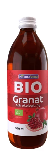23595SOK Z GRANATU 100 % BIO 500 ml - NATURAVENA-1