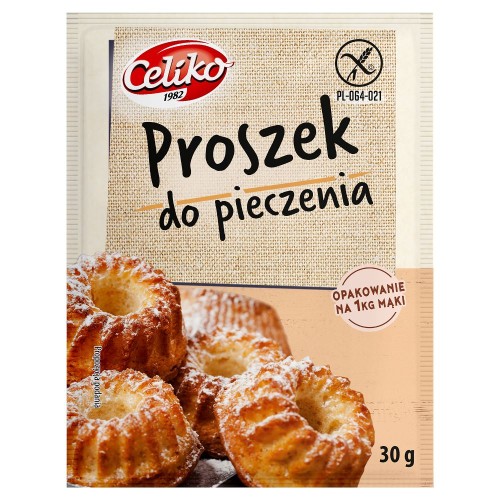 23418PROSZEK DO PIECZENIA BEZGLUTENOWY 30 g - CELIKO-1