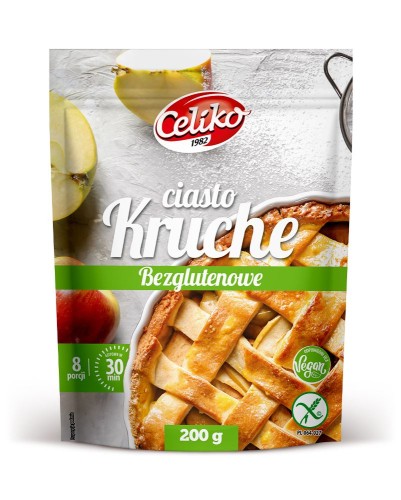 23429MIESZANKA DO WYPIEKU CIASTA KRUCHEGO BEZGLUTENOWA 200 g - CELIKO-1
