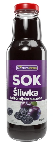 23267SOK Z SUSZONYCH ŚLIWEK KALIFORNIJSKICH 750 ml - NATURAVENA-1