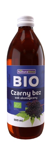 23467SOK Z CZARNEGO BZU 100 % BIO 500 ml - NATURAVENA-1
