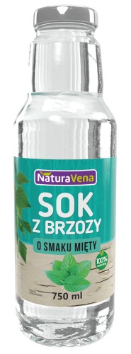23279SOK Z BRZOZY O SMAKU MIĘTY 750 ml - NATURAVENA-1