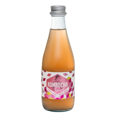 22694KOMBUCHA Z SOKIEM Z DZIKIEJ RÓŻY (SHARE LOVE WILD ROSE) BIO 330 ml - KOMBUCHA BY LAURENT-1