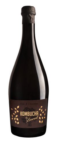 21575KOMBUCHA SZAMPAŃSKA NA PŁATKACH DĘBU O SMAKU CZEKOLADOWYM BIO 750 ml - KOMBUCHA BY LAURENT-1