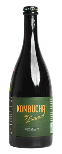 21086KOMBUCHA FERMENTOWANA NA BUKU O SMAKU CZEKOLADOWYM (ELIXIR OF LOVE) BIO 750 ml - KOMBUCHA BY LAURENT (PREMIUM)-1