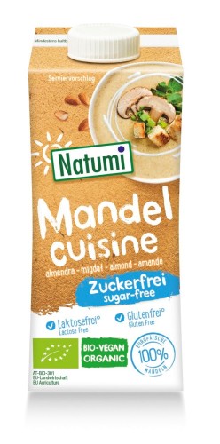 19649KREM MIGDAŁOWY DO GOTOWANIA I PIECZENIA NIE ZAWIERA CUKRÓW BEZGLUTENOWY BIO 200 ml - NATUMI-1