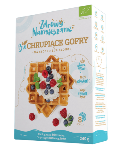 18322MIESZANKA NA GOFRY BEZGLUTENOWA BIO 240 g - ZDROWO NAMIESZANE-1