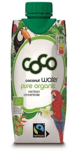 13143WODA KOKOSOWA FAIR TRADE BIO 330 ml - COCO (DR MARTINS)-1