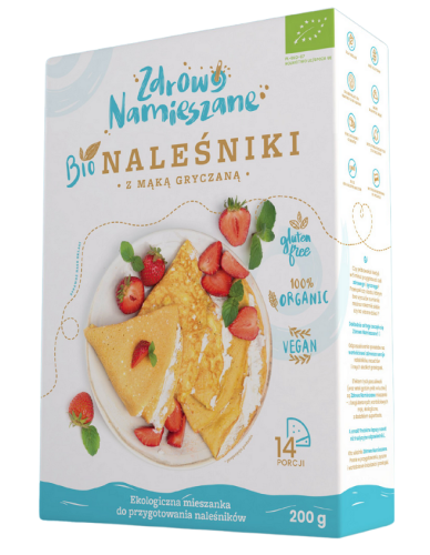 18178MIESZANKA NA NALEŚNIKI Z MĄKĄ GRYCZANĄ BEZGLUTENOWA BIO 200 g - ZDROWO NAMIESZANE-1