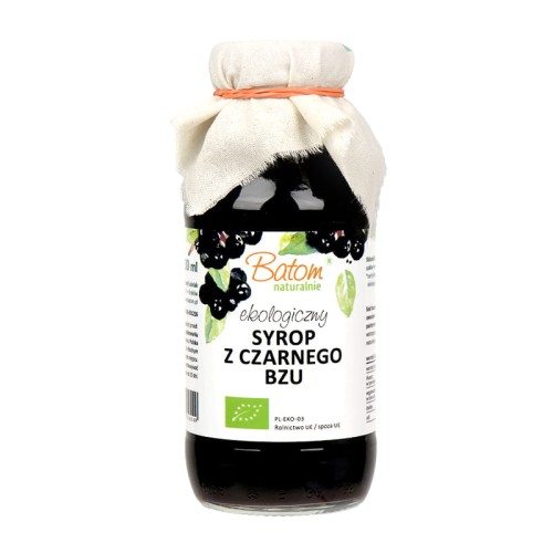 8532SYROP Z CZARNEGO BZU BIO 330 ml - BATOM-1