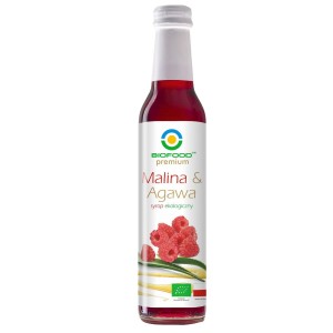 Syrop malina z agawą bio 250 ml - bio food