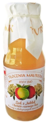 8445SOK JABŁKOWY Z KWIATEM CZARNEGO BZU NFC BIO 300 ml - TŁOCZNIA MAURERA-1