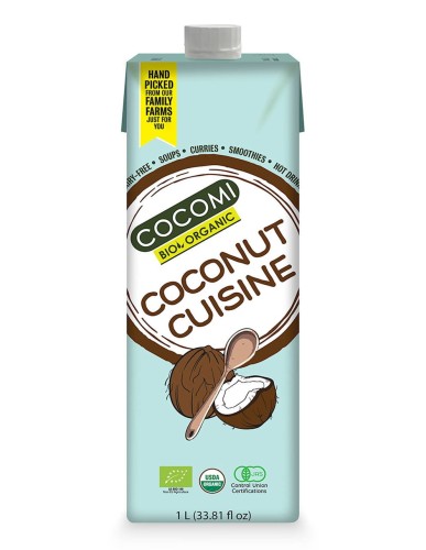 9619COCONUT MILK - NAPÓJ KOKOSOWY (17 % TŁUSZCZU) BIO 1 L - COCOMI-1