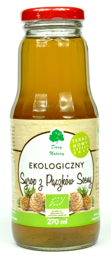 14518SYROP Z PĄCZKÓW SOSNY BIO 270 ml - DARY NATURY-1