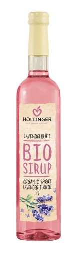 14628SYROP O SMAKU LAWENDY BIO 500 ml - HOLLINGER-1
