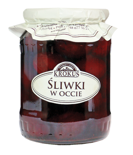 24991ŚLIWKI W OCCIE BEZGLUTENOWE 500 g (250 g) - KROKUS-1