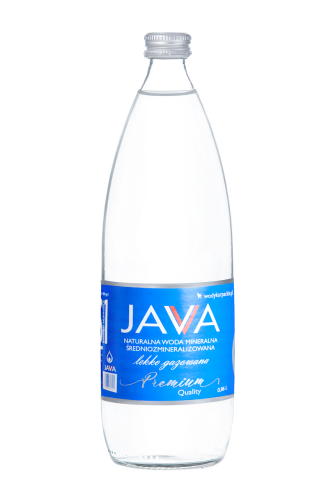 24828NATURALNA WODA MINERALNA ŚREDNIOZMINERALIZOWANA LEKKO GAZOWANA 860 ml (SZKŁO) - JAVA-1