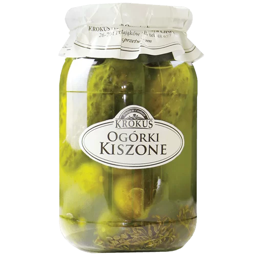 23689OGÓRKI KISZONE 810 g (450 g) - KROKUS-1