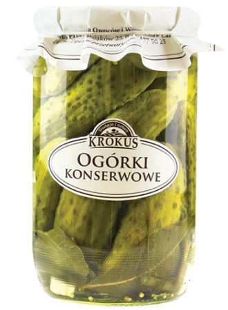 23692OGÓRKI KONSERWOWE 650 g (320 g) - KROKUS-1
