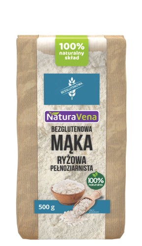 23554MĄKA RYŻOWA PEŁNOZIARNISTA BEZGLUTENOWA 500 g - NATURAVENA-1