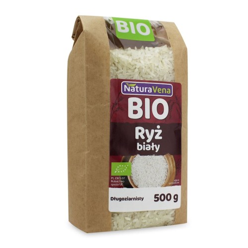 23516RYŻ BIAŁY DŁUGOZIARNISTY BIO 500 g - NATURAVENA-1