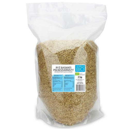 17533RYŻ BASMATI PEŁNOZIARNISTY BIO 5 kg - HORECA-1